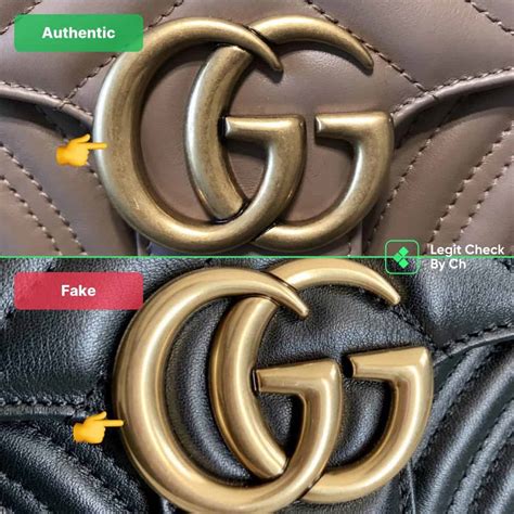 fake gucci marmont|real gucci gg marmont.